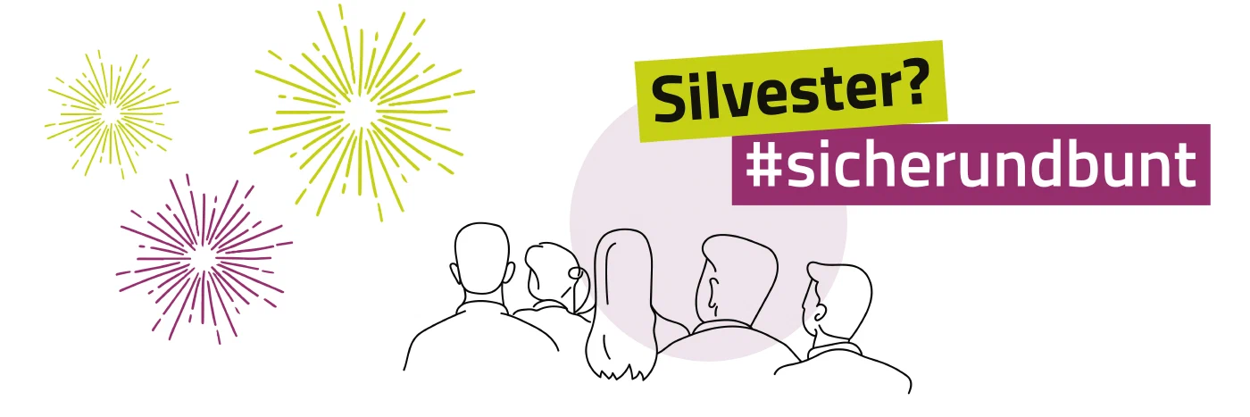 Silvester? #sicherundbunt